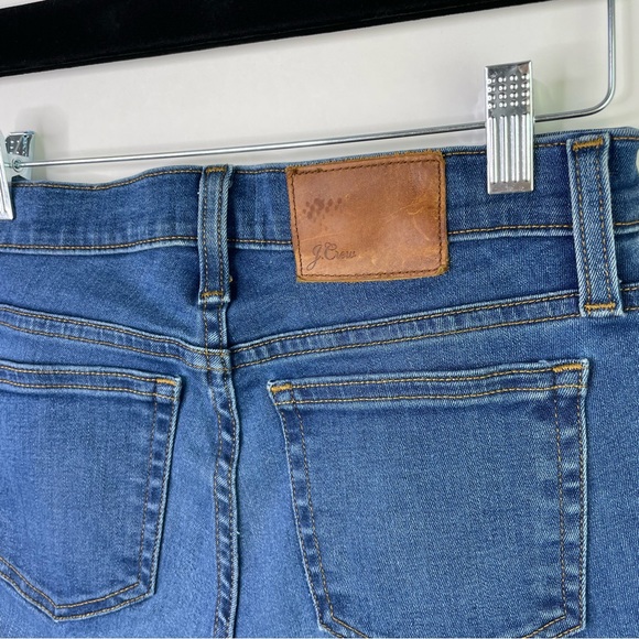 J. Crew Matchstick Jeans Midrise Medium Wash Stretch Womens Style E0070 Size 25 - Picture 4 of 12